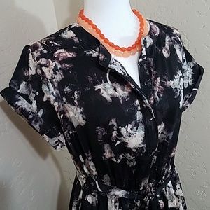 Simply Vera Patterned Shirt Dress